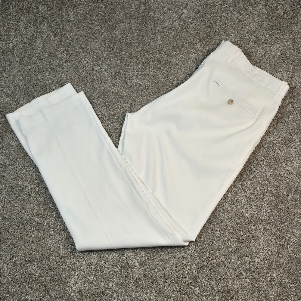 J.Lindeberg Pants WhiteM Elliot Slim Fit Mens 38x34  Micro Stretch Golf Chino‎